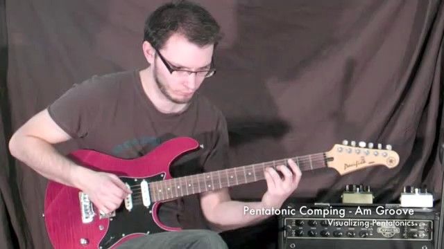 Visualizing Pentatonics - Am Groove...